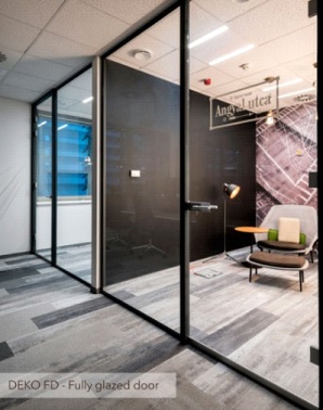 DEKO FG - Fully glazed door